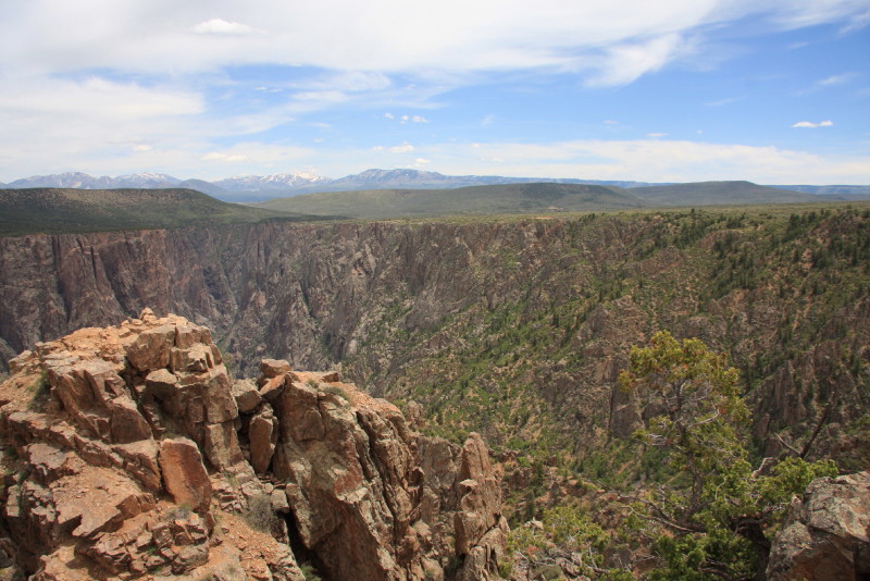 Colorado - Black canyon of the gunnison national park warner point trail (billede 08)