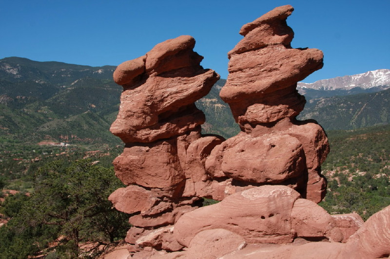 Colorado - Garden of the gods om formiddagen (billede 12)